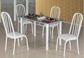mesa madri 4 cadeiras