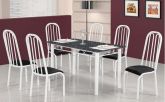 mesa paris com 6 cadeiras